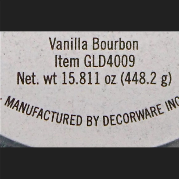 DW HOME CANDLE VANILLA BOURBON GILDED SCENTED NEW - Picture 3 of 3